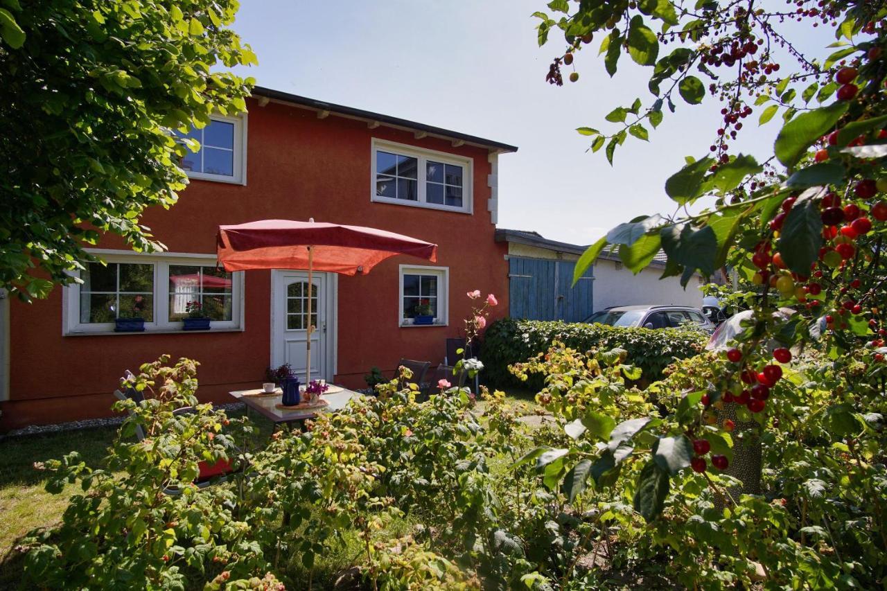 Zentral Aber Ruhig, Terrasse Mit Viel Gruen - Strandnahes Ferienhaus Luki Goehren  Exteriér fotografie