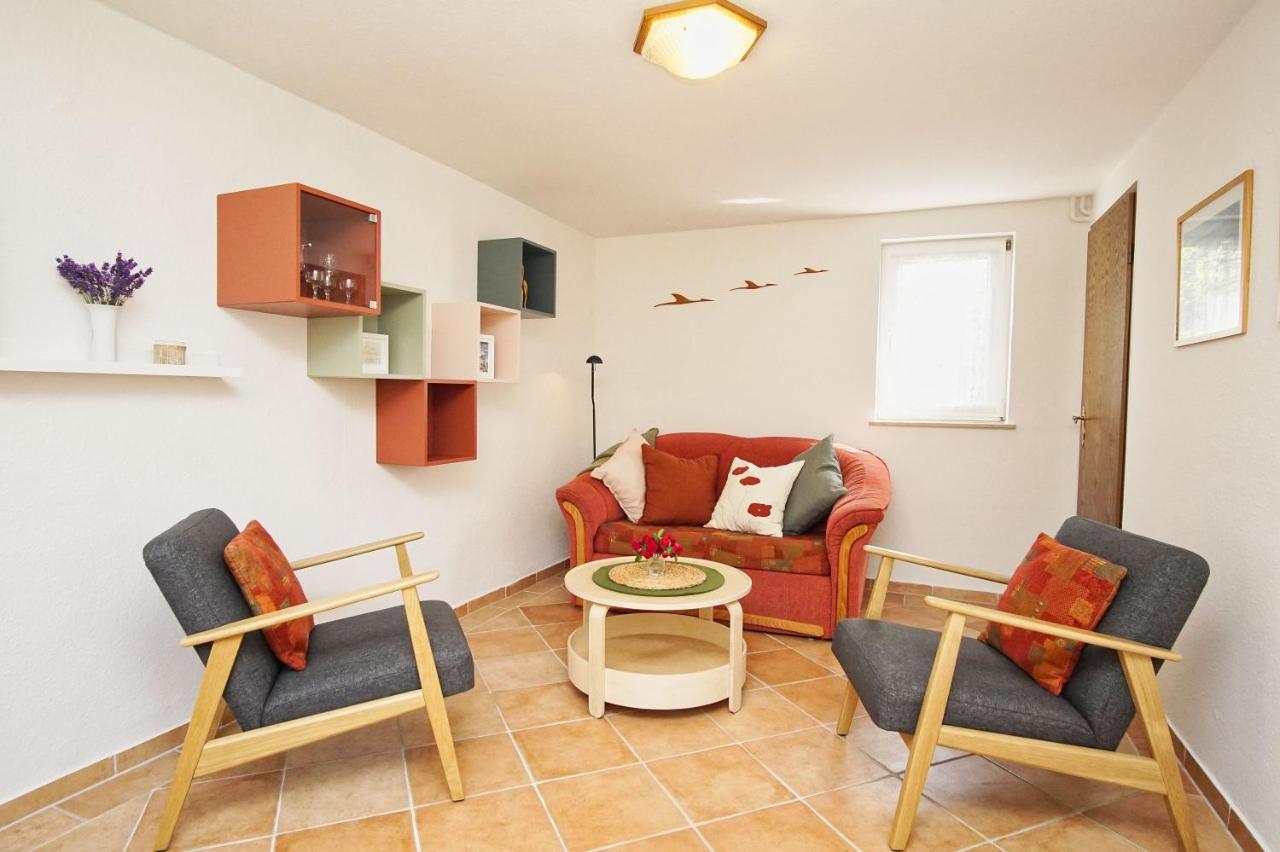 Zentral Aber Ruhig, Terrasse Mit Viel Gruen - Strandnahes Ferienhaus Luki Goehren  Exteriér fotografie